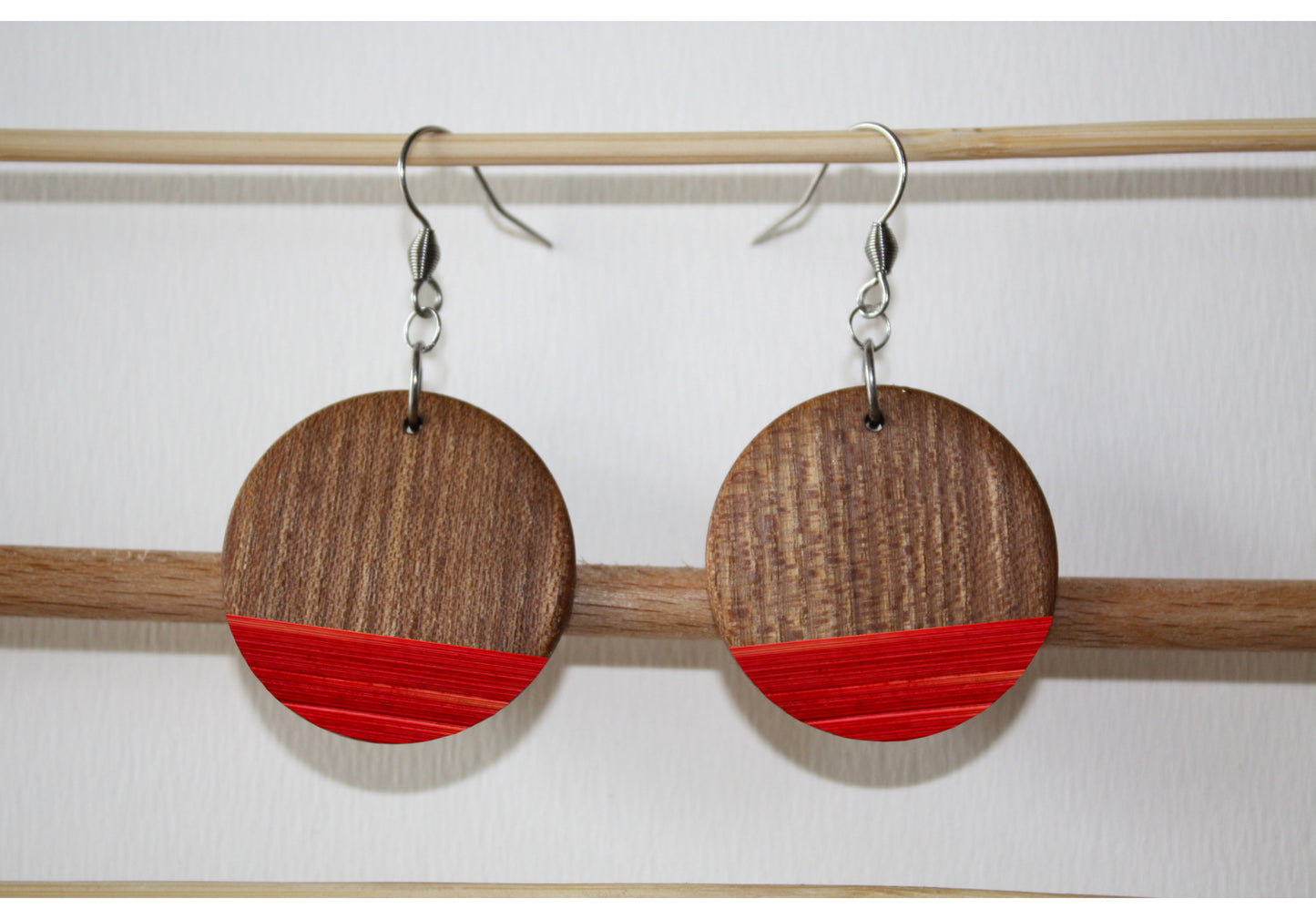 Boucles d’oreilles en Orme
