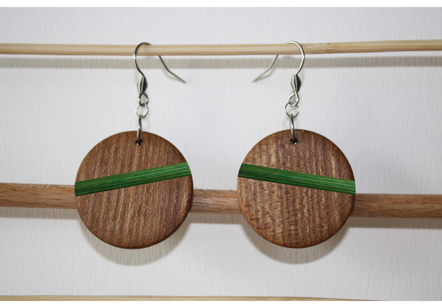 Boucles d’oreilles en Orme
