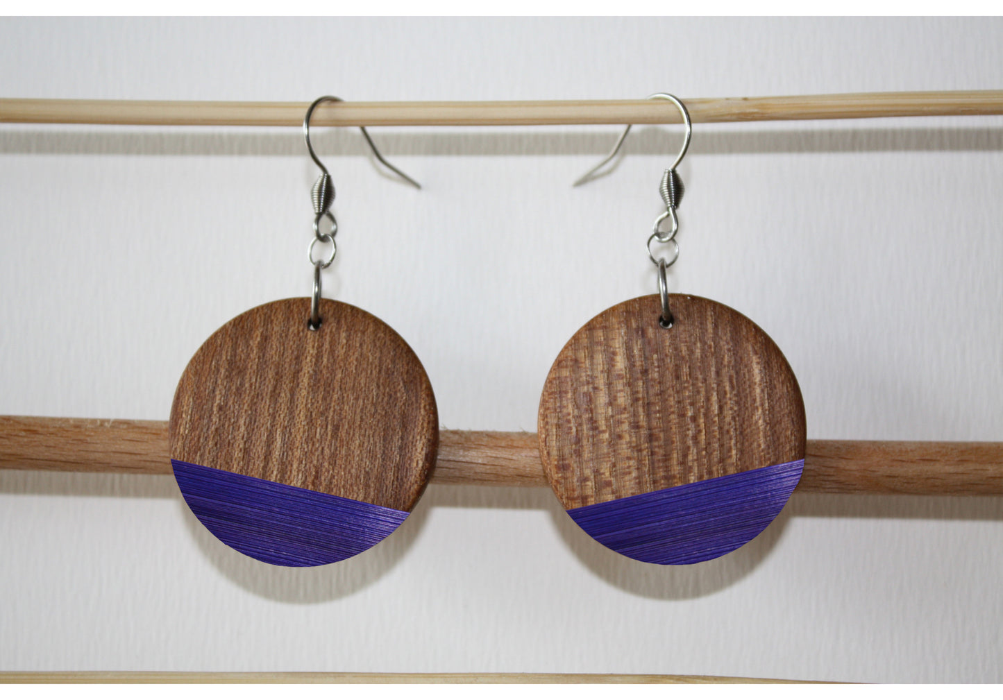 Boucles d’oreilles en Orme