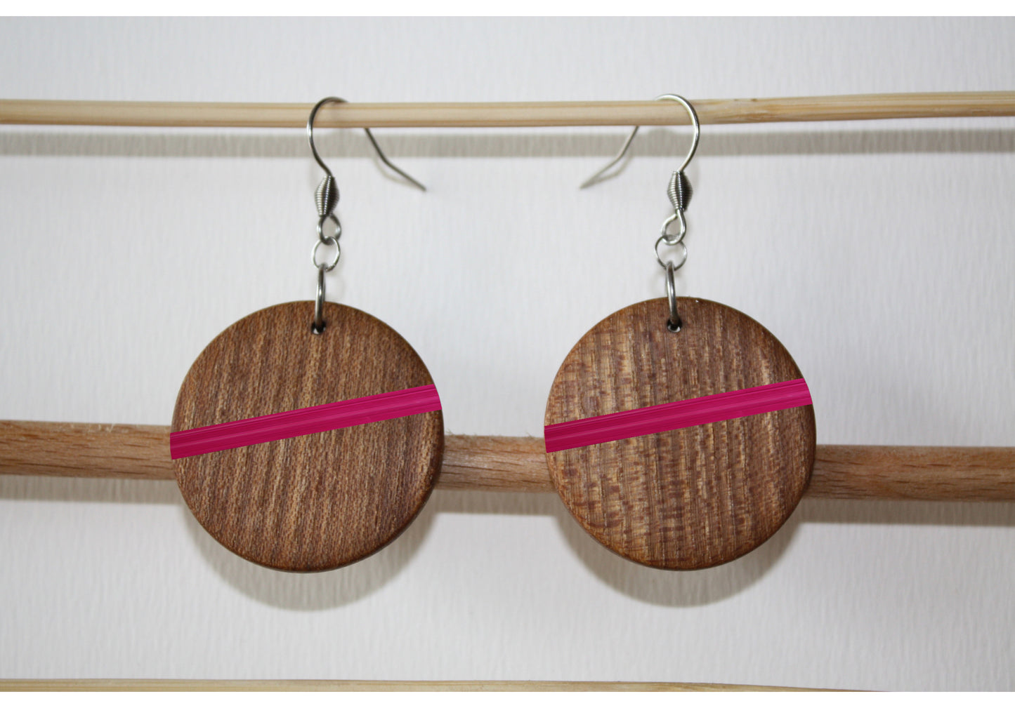 Boucles d’oreilles en Orme