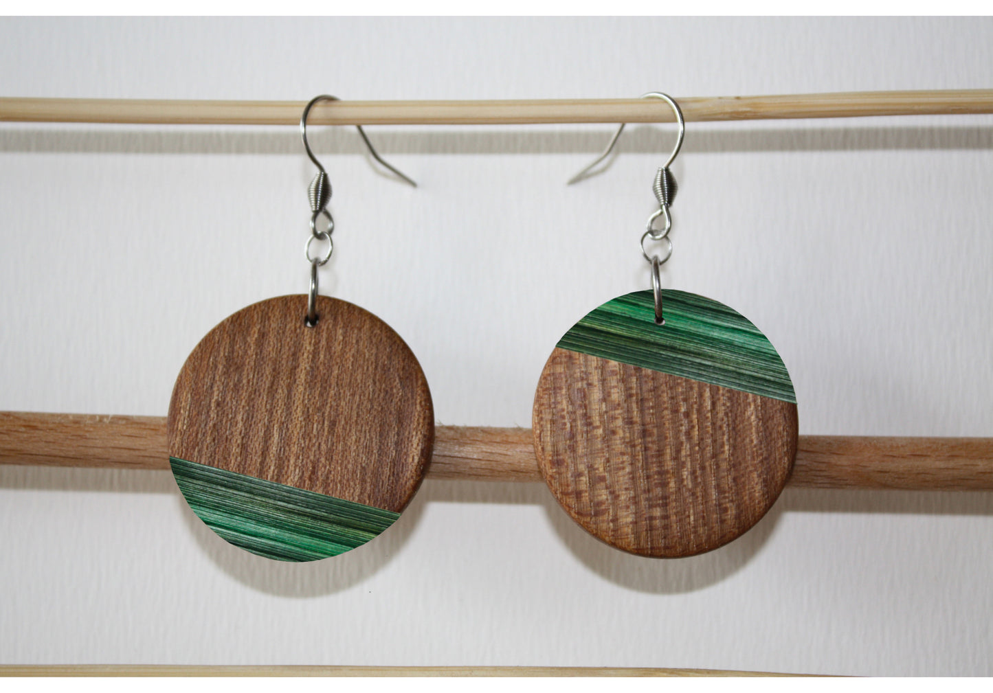 Boucles d’oreilles en Orme