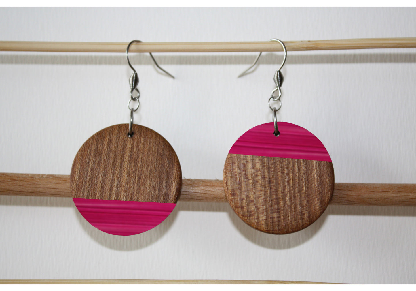Boucles d’oreilles en Orme