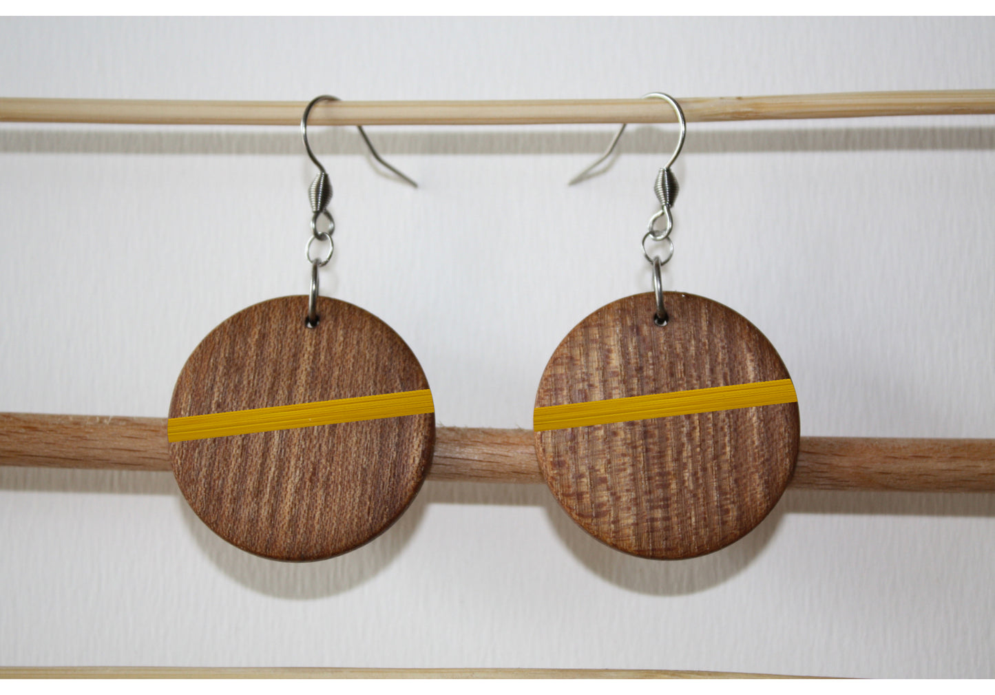 Boucles d’oreilles en Orme