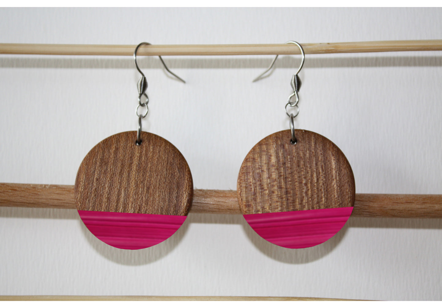 Boucles d’oreilles en Orme