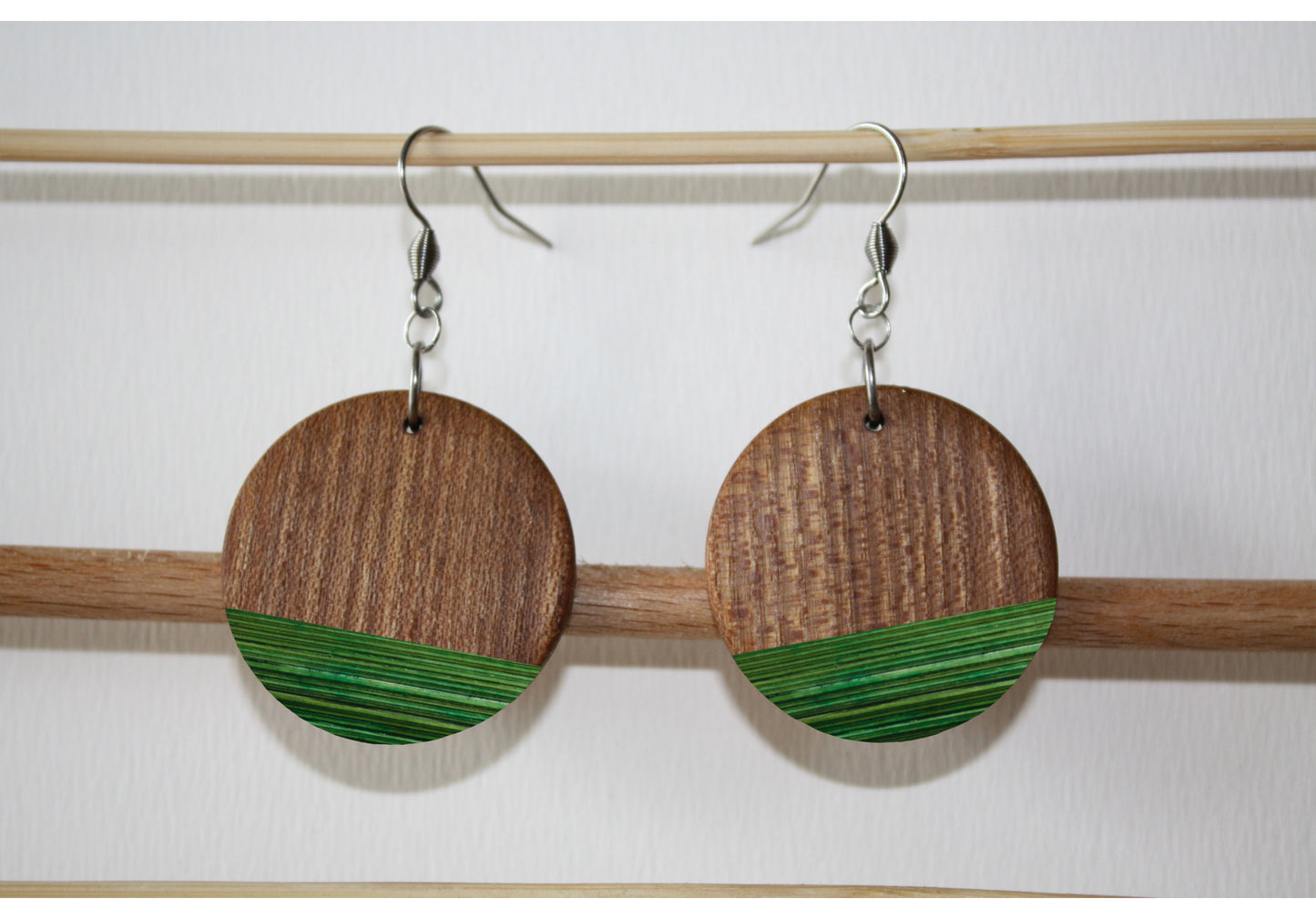 Boucles d’oreilles en Orme