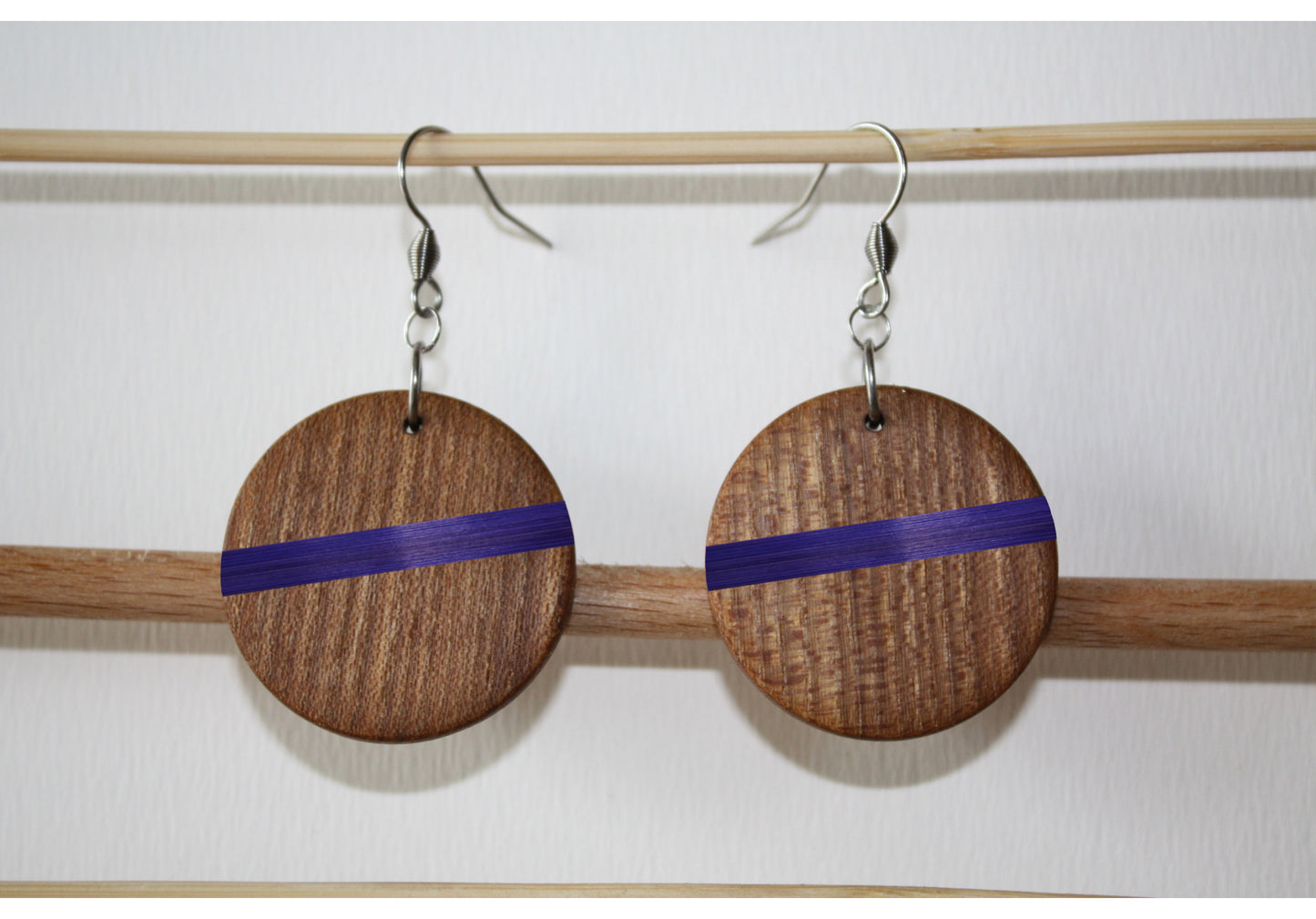 Boucles d’oreilles en Orme