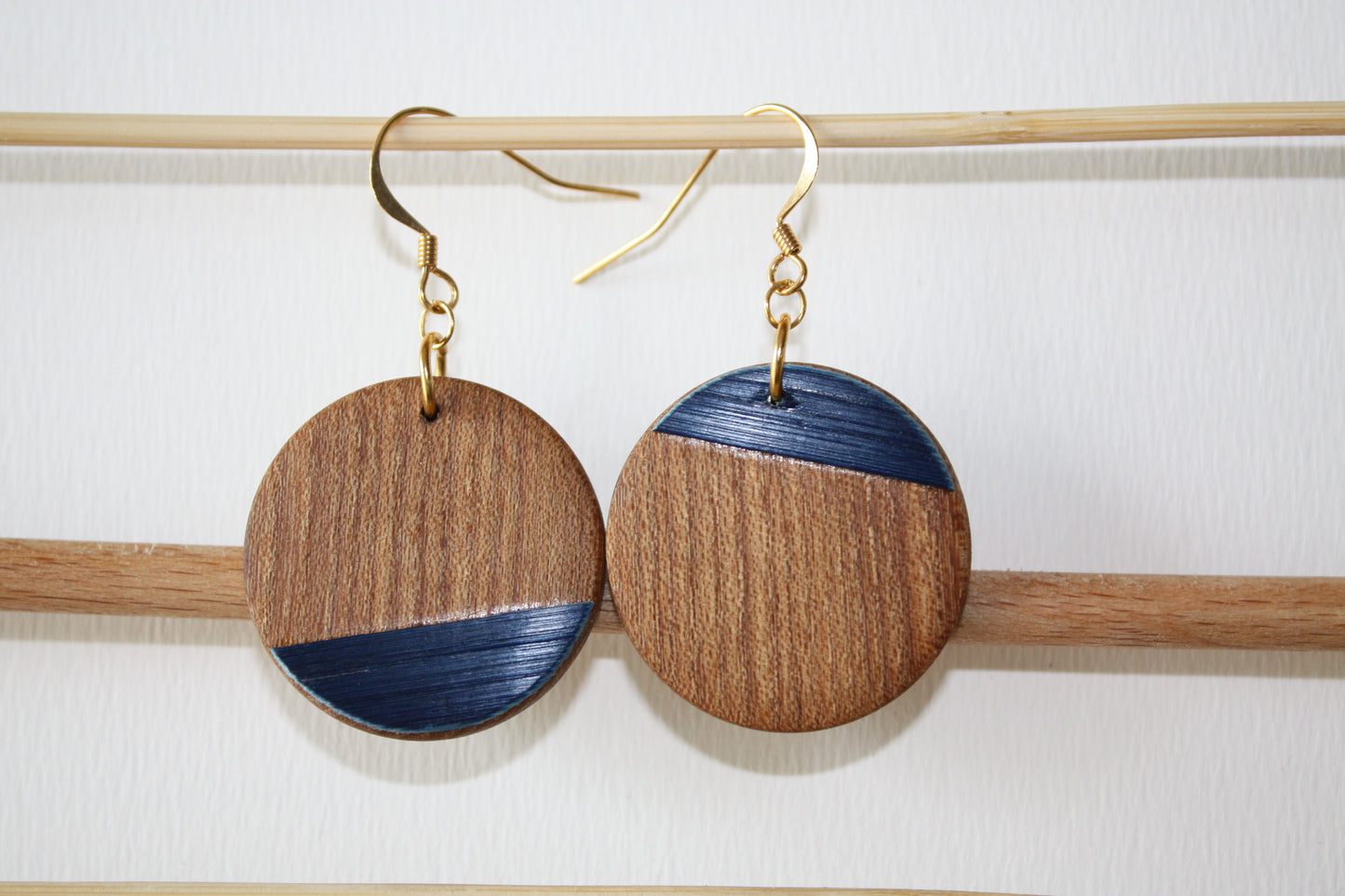 Boucles d’oreilles en Orme