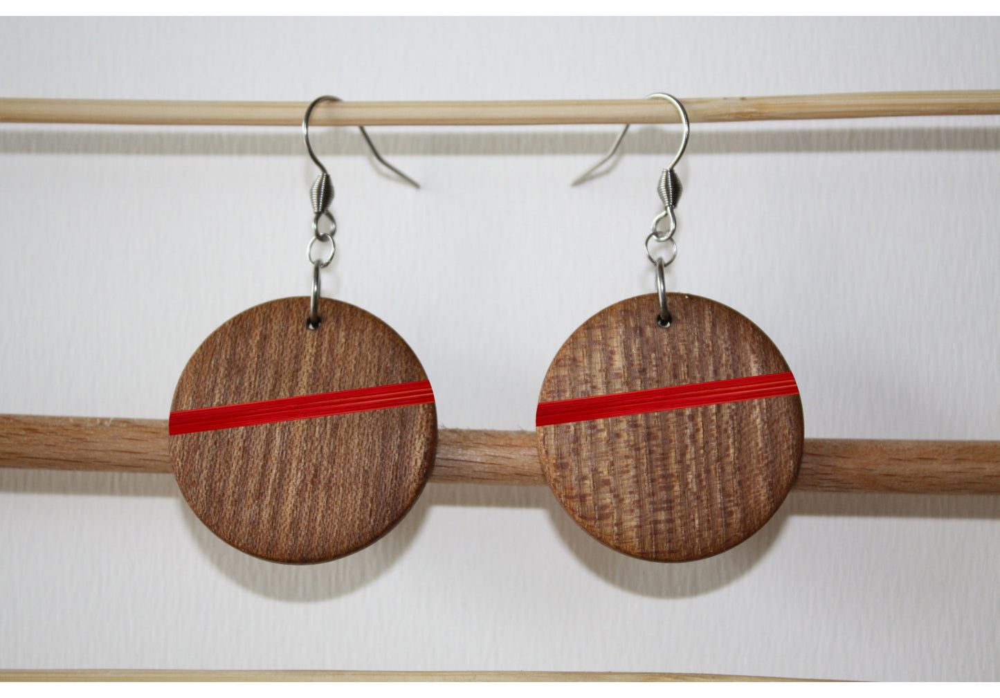Boucles d’oreilles en Orme