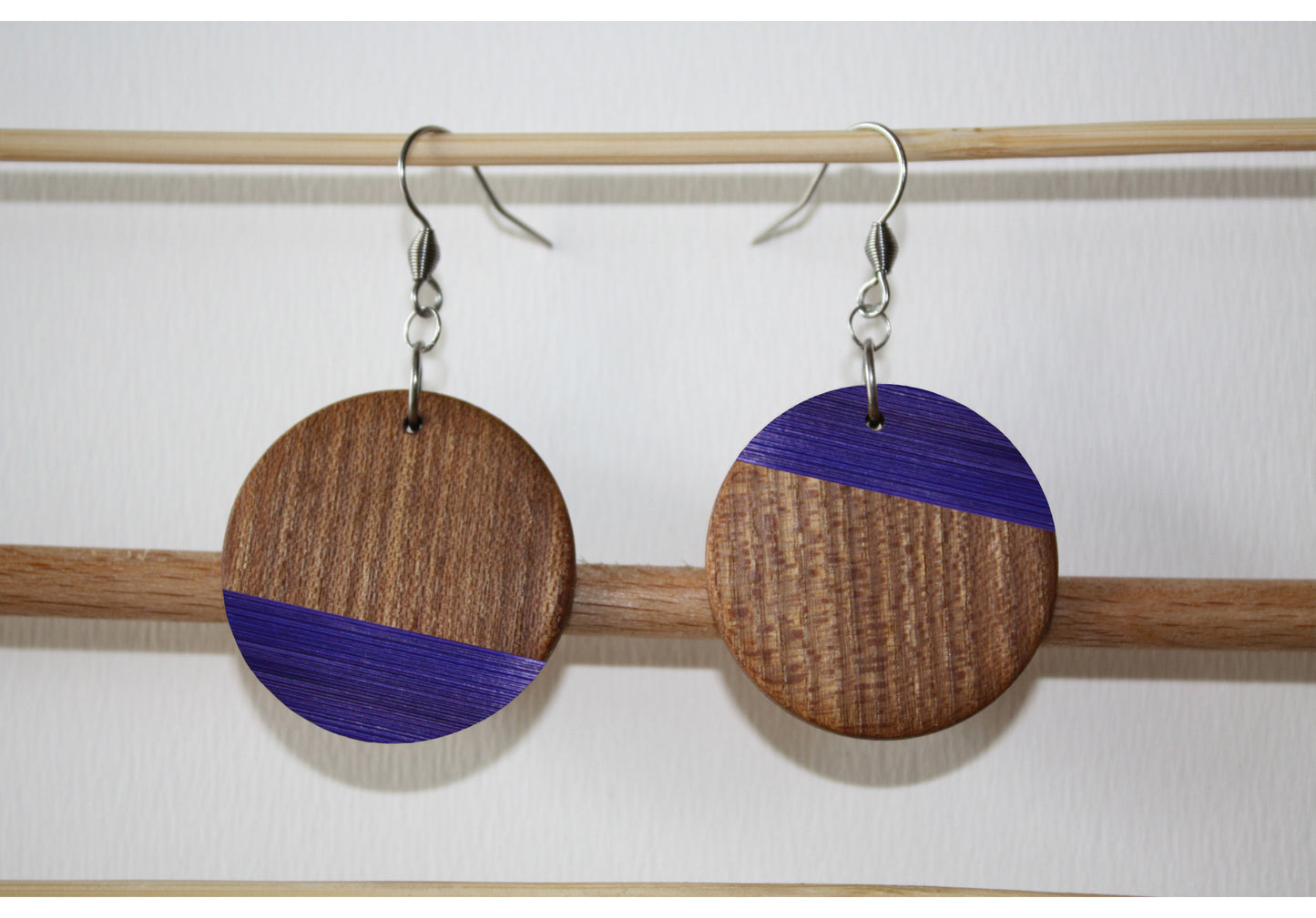 Boucles d’oreilles en Orme