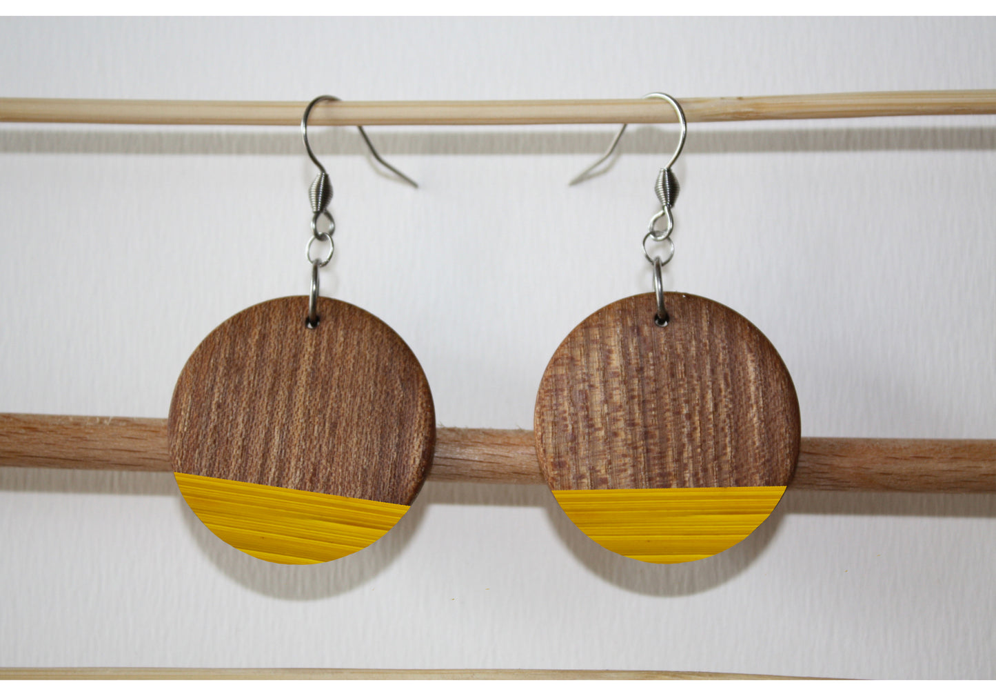 Boucles d’oreilles en Orme