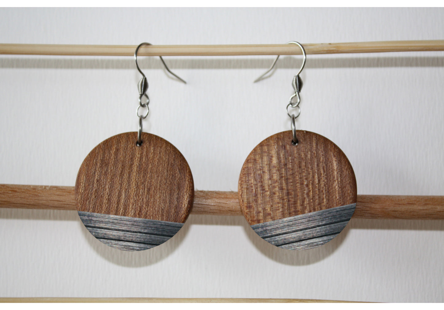 Boucles d’oreilles en Orme