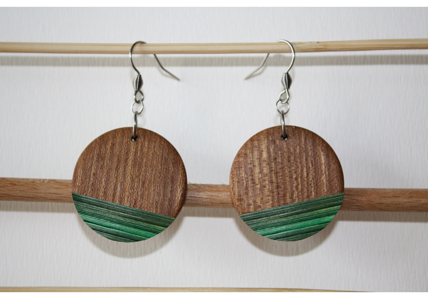 Boucles d’oreilles en Orme