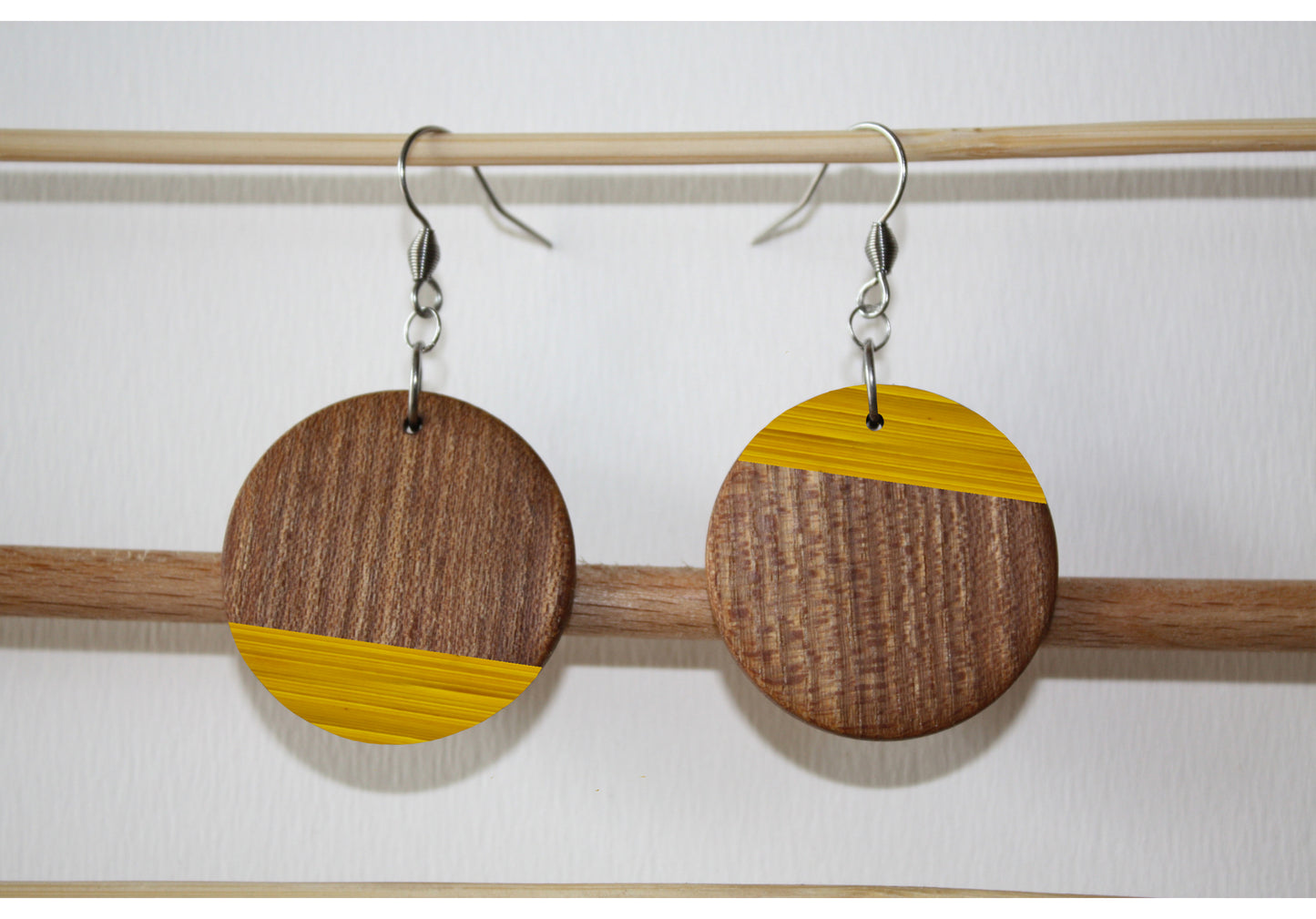 Boucles d’oreilles en Orme