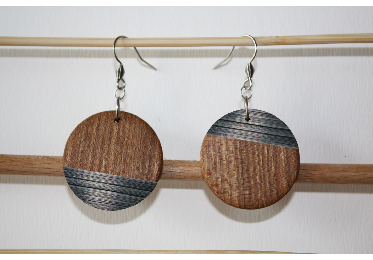 Boucles d’oreilles en Orme