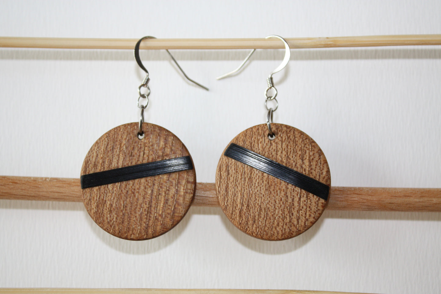Boucles d’oreilles en Orme
