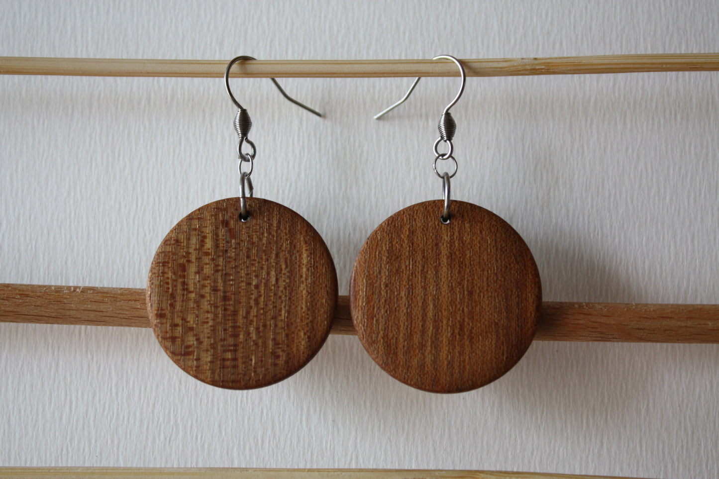 Boucles d’oreilles en Orme